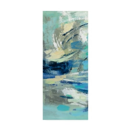 Silvia Vassileva 'Unexpected Wave Ii' Canvas Art,14x32